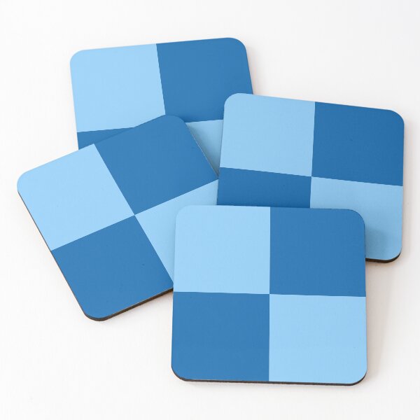 Item preview, Dublin 2 tone blue checker retro design designed and sold by ModSupporters.