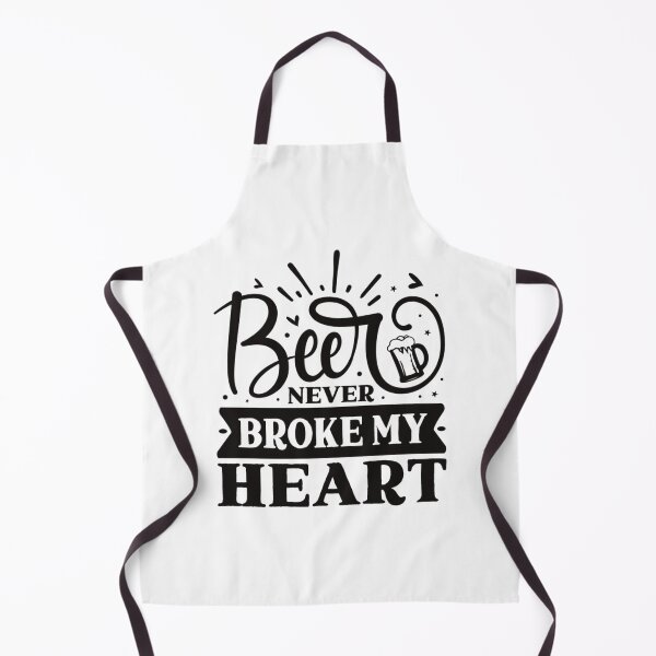 Item preview, Beer never broke my heart designed and sold by Blackstar Design Studio.