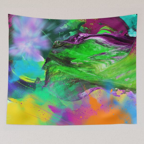 Item preview, Paint Splashes -Green designed and sold by tomorrowsart.