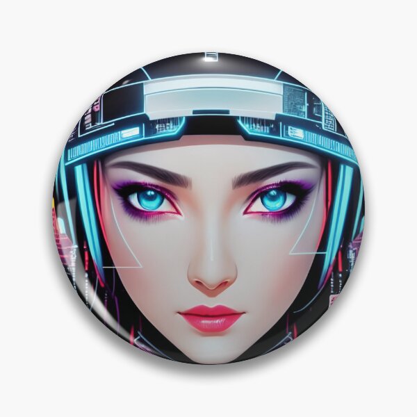 Item preview, Cyberpunk Girl designed and sold by MtWoodsonSales.