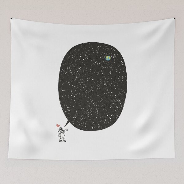 Item preview, Astronaut Talking About the Infinite Cosmos by Tobe Fonseca designed and sold by Tobe Fonseca®.