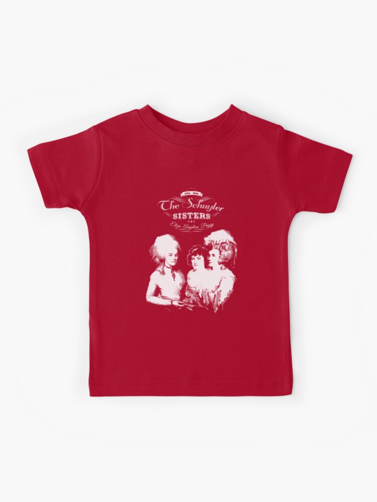 Hamilton schuyler hotsell sisters t shirt