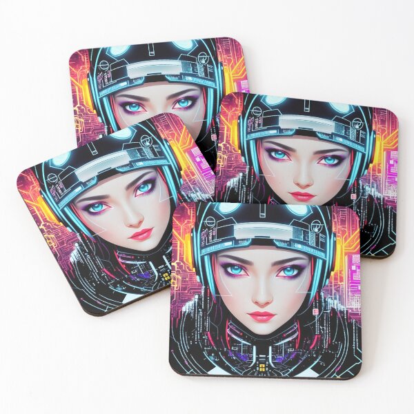 Item preview, Cyberpunk Girl designed and sold by MtWoodsonSales.