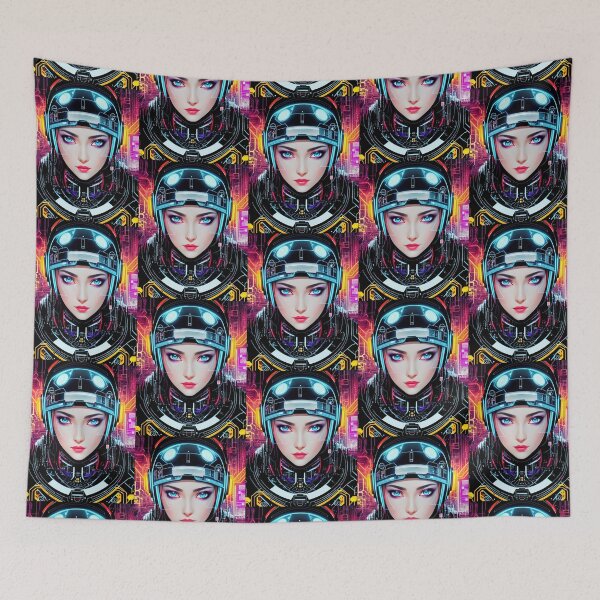 Item preview, Cyberpunk Girl designed and sold by MtWoodsonSales.