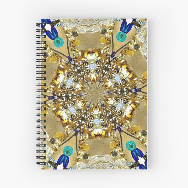 Aperçu de l'œuvre Mandala en cristal bordé de bleu. créée et vendue par MarilynBaldey7.