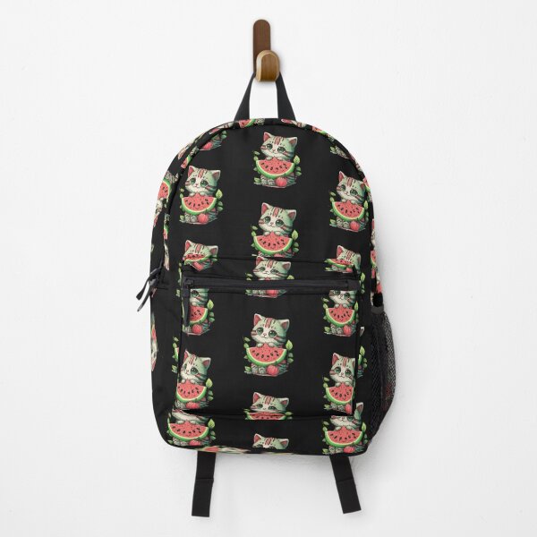 Item preview, KAWAII KITTEN SWEET WATERMELON designed and sold by CRAZY&ART.