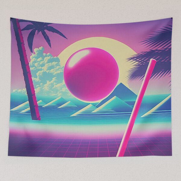 Item preview, Nostalgic Futurism: A Vaporwave Quest to Reimagine the Past designed and sold by Mullet Monkey.