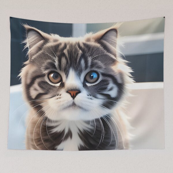 Item preview, Cat Taking a Bath - Modern Digital Art designed and sold by Ai-michiart.