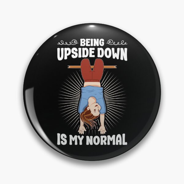 Item preview, Gymnast On High Bar - Upside Down Is Normal designed and sold by Shirtey.