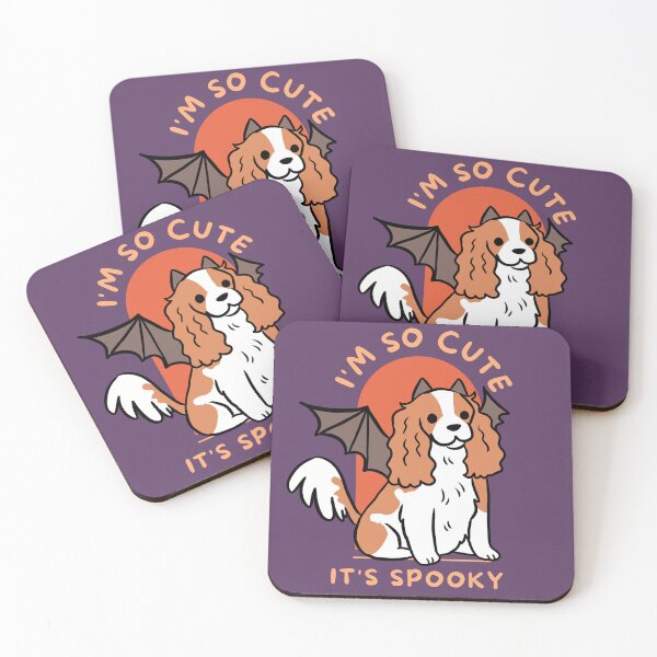 Item preview, I am so cute it is spooky a funny cavalier king charles spaniel halloween   designed and sold by Yarafantasyart.