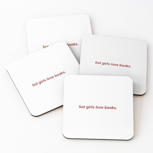 Item preview, hot girls love books. designed and sold by Bloomie Co..