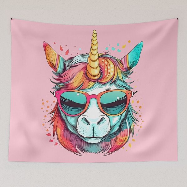Item preview, Llama Unicorn | Colorful Unicorn | Llama Rainbow Unicorn designed and sold by henrique37.