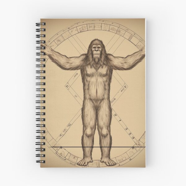Item preview, Vitruvian Squatch designed and sold by Matt's Artificial Nature.