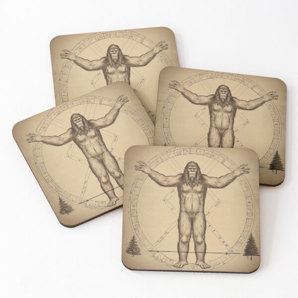 Item preview, Vitruvian Squatch designed and sold by Matt's Artificial Nature.