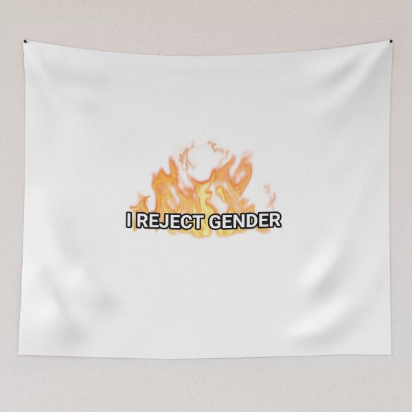 Item preview, I REJECT GENDER designed and sold by paintedpicayune.