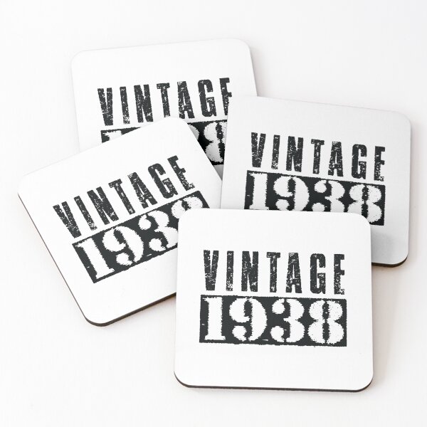 Artikelvorschau, Vintage 1938 - Vintage Black Text entworfen und verkauft von Whimsical Thinker.