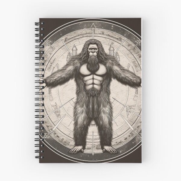 Item preview, Vitruvian Bigfoot designed and sold by Matt's Artificial Nature.