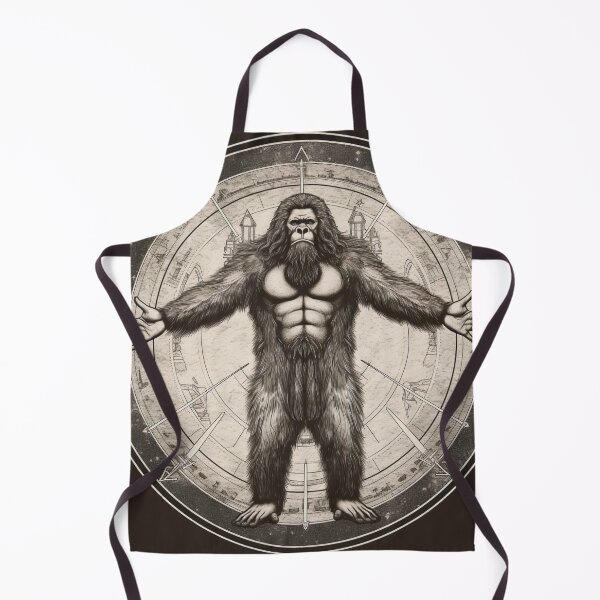 Item preview, Vitruvian Bigfoot designed and sold by Matt's Artificial Nature.