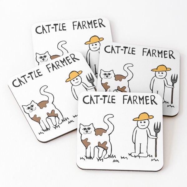 Item preview, Cattle Cat Farmer designed and sold by Graograman.