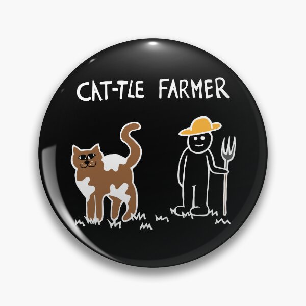 Item preview, Cattle Cat Farmer (White) designed and sold by Graograman.