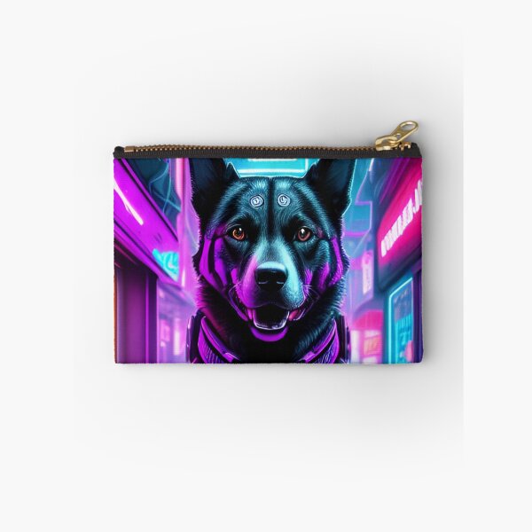 Item preview, Cyberpunk Futuristic Dog designed and sold by CyberArtWorld.
