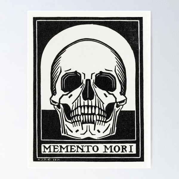 Artikel-Vorschau von memento mori, designt und verkauft von Printellarium.