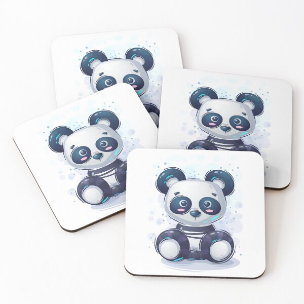 Aperçu de l'œuvre Cute Panda créée et vendue par ZaCrea.