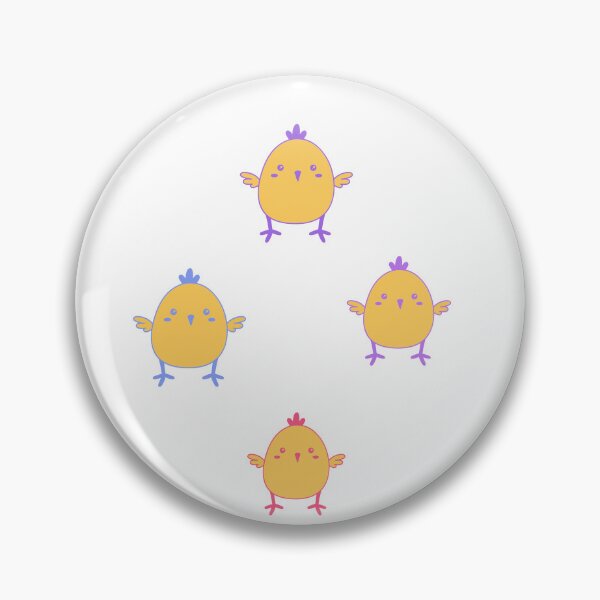 Item preview, Cute Multicolor Easter Chickens designed and sold by erion-store.