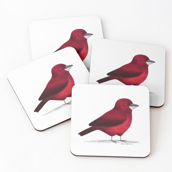 Item preview, Crimson Backed Tanager designed and sold by julianamotzko.