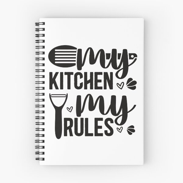 Item preview, My kitchen my rules designed and sold by Blackstar Design Studio.