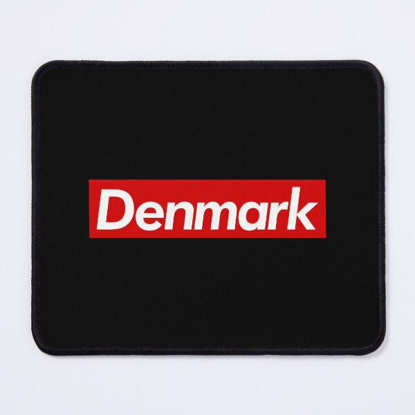 Item preview, Denmark - White Text / Red Background designed and sold by PEK1787.