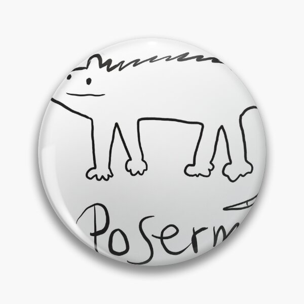Item preview, Poserm - badly drawn animals  designed and sold by Becstrates.