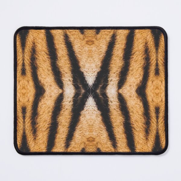 Item preview, Tiger Fur Texture Kaleidoscope Pattern 32 designed and sold by Swabcraft.