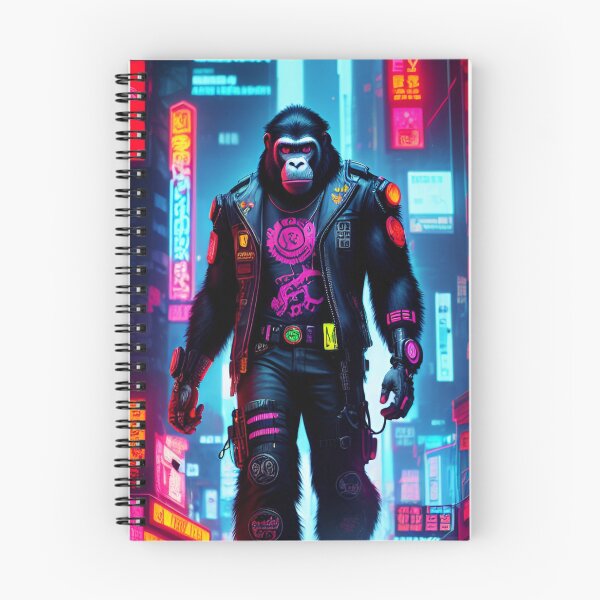 Item preview, Cyberpunk Monkey #1 designed and sold by CyberArtWorld.