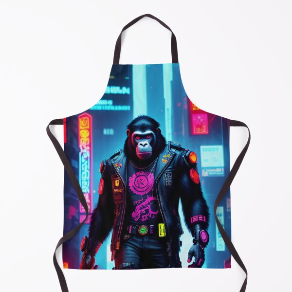 Item preview, Cyberpunk Monkey #1 designed and sold by CyberArtWorld.
