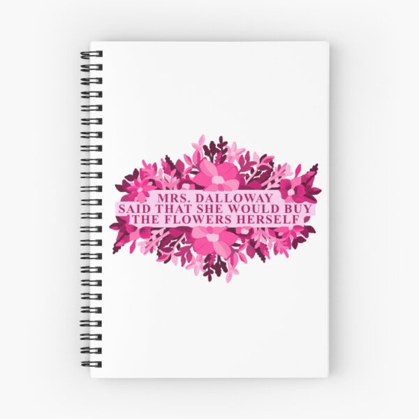 Item preview, Mrs Dalloway Flowers Virginia Woolf designed and sold by radiantdark.