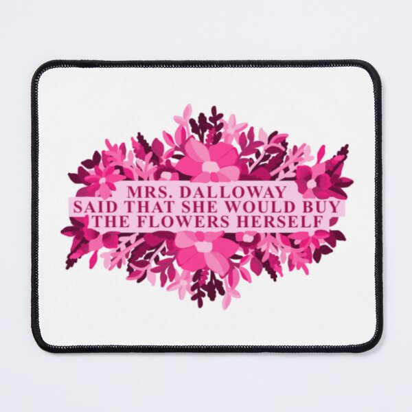 Item preview, Mrs Dalloway Flowers Virginia Woolf designed and sold by radiantdark.