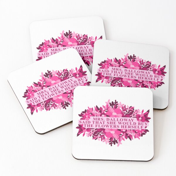 Item preview, Mrs Dalloway Flowers Virginia Woolf designed and sold by radiantdark.