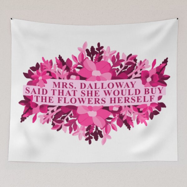 Aperçu de l'œuvre Fleurs de Mme Dalloway Virginia Woolf créée et vendue par radiantdark.