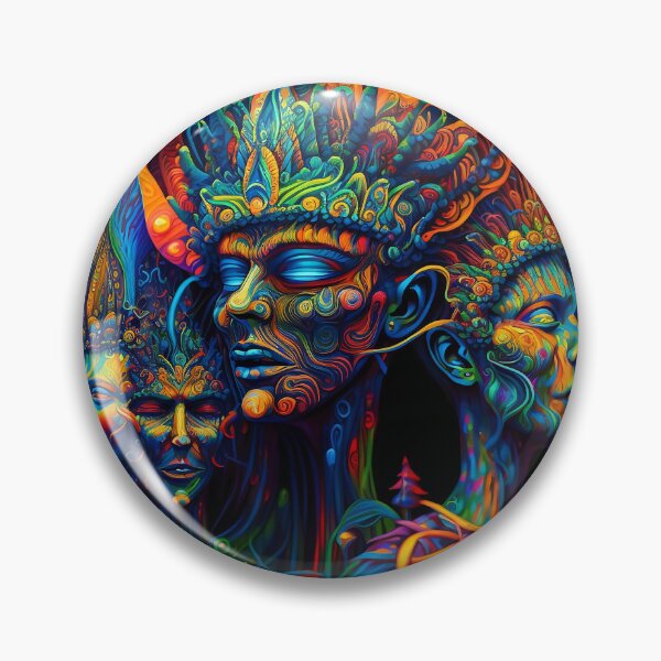 Item preview, Trippy DMT Elves designed and sold by VibrantView.