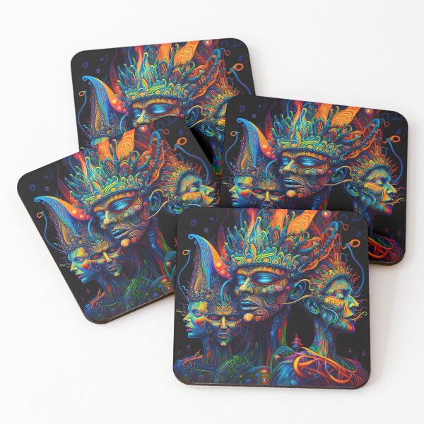 Item preview, Trippy DMT Elves designed and sold by VibrantView.