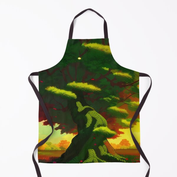 Item preview, A painting of a green lush tree designed and sold by brandway.