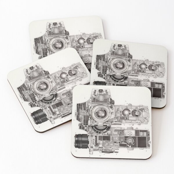 Item preview, Nkn F 1959 Detailed Photo Camera Assembly Photography   designed and sold by TiagoCupertino.