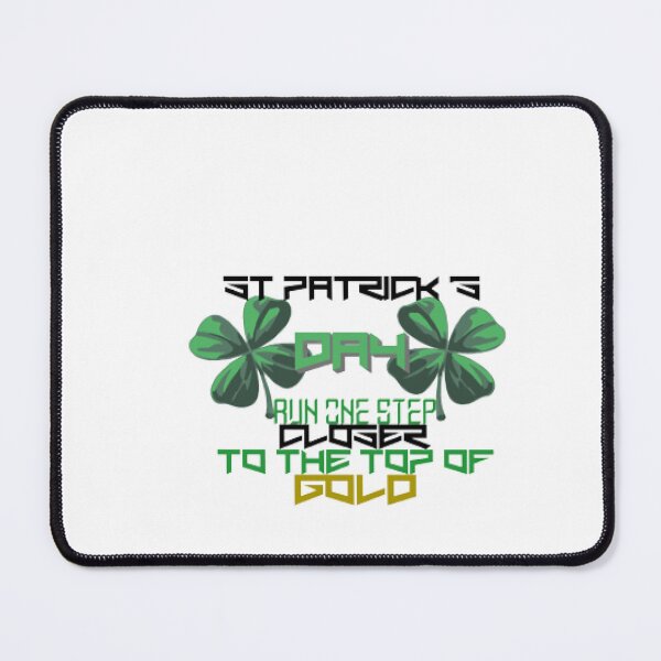 Item preview, St Patrick's Day Running, Run One Step Closer To The Top Of Gold designed and sold by KoumlisArt.