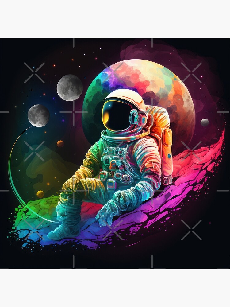 Espacio Farer - Mono Astronauta Póster - 24x36-11715