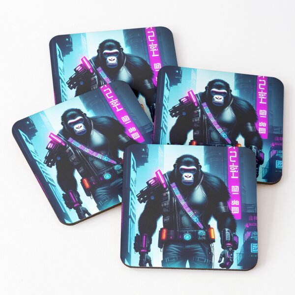 Item preview, Cyberpunk Ape designed and sold by CyberArtWorld.
