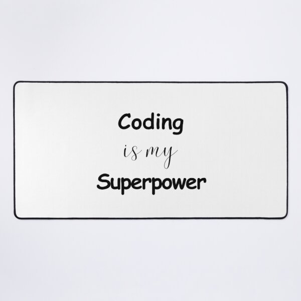 Item preview, Coding is my superpower - programmer - developer  designed and sold by TeePassion.