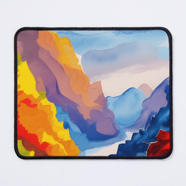 Item preview, Mountain landscape painted with paints designed and sold by brandway.