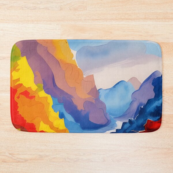 Item preview, Mountain landscape painted with paints designed and sold by brandway.