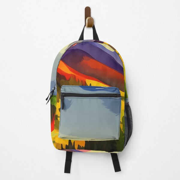 Item preview, Watercolor mountain valley designed and sold by brandway.